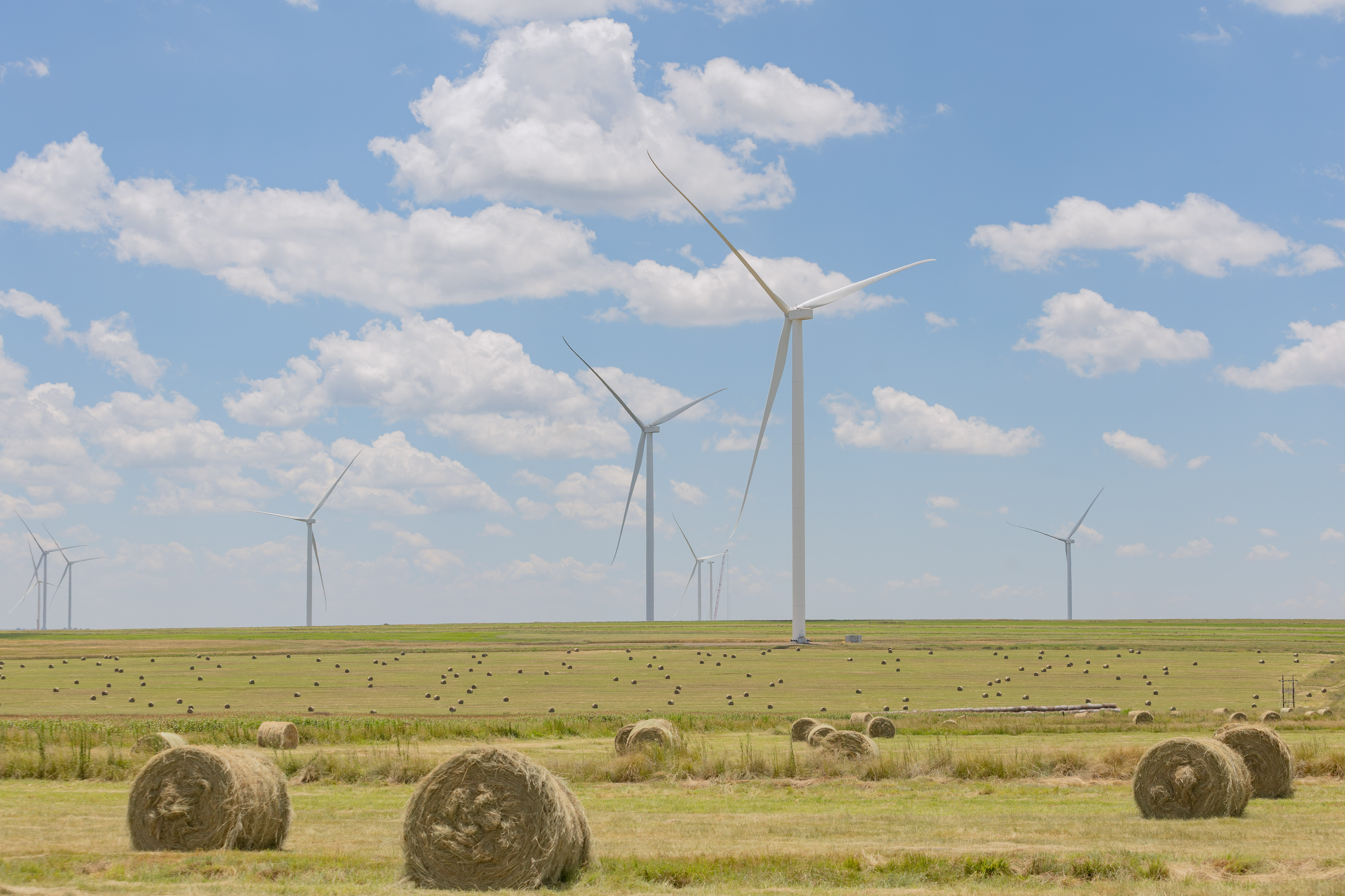 Seriti Green wind farm project landscape.